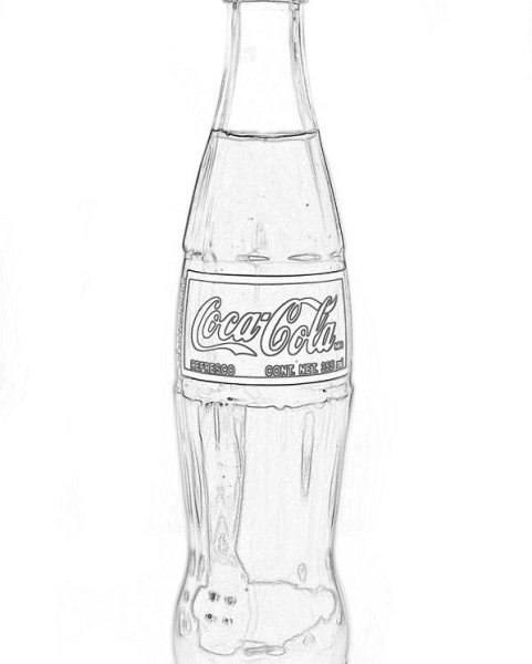 Раскраска Кока кола
