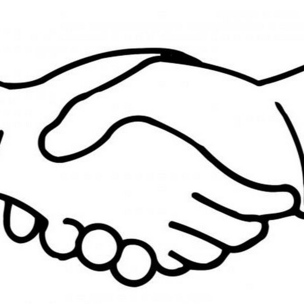 Нарисовать рукопожатие