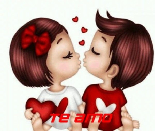 Поцелуйчик мультяшный