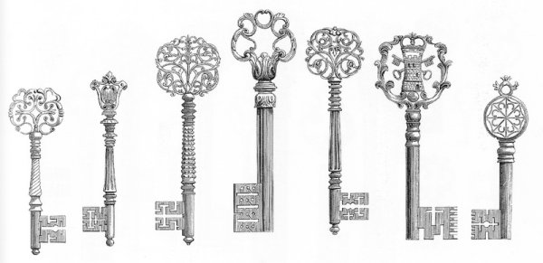 Старинный ключ