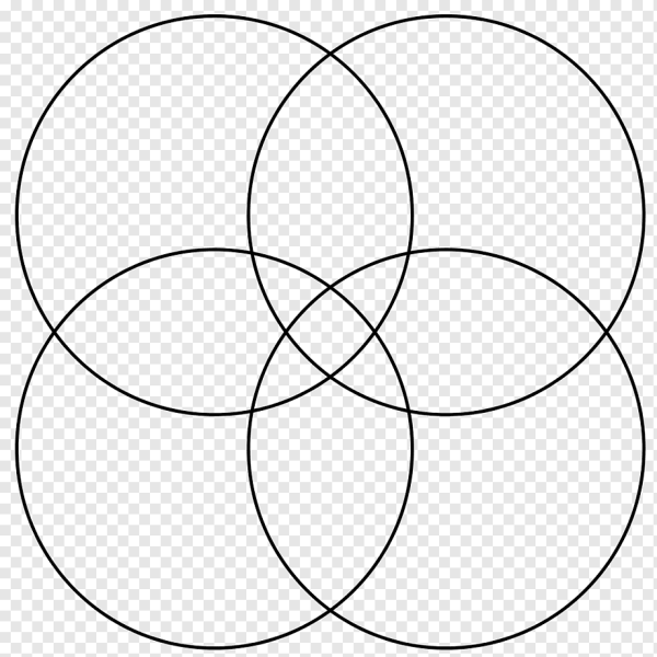 Рисунки циркулем