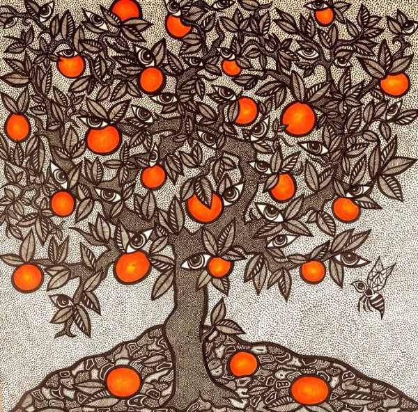 Лейла Алиева живопись