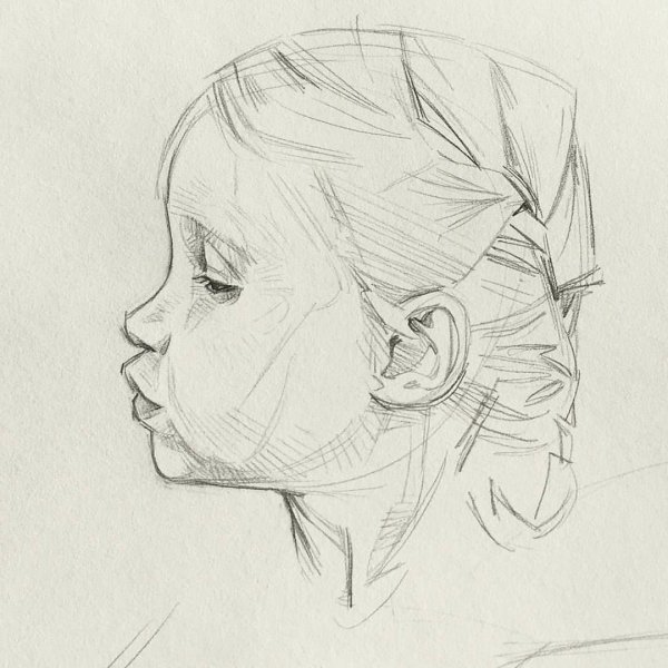 Наброски портретов