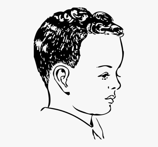 Иллюстрация детских причесок