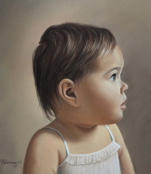 Детские лица профиль