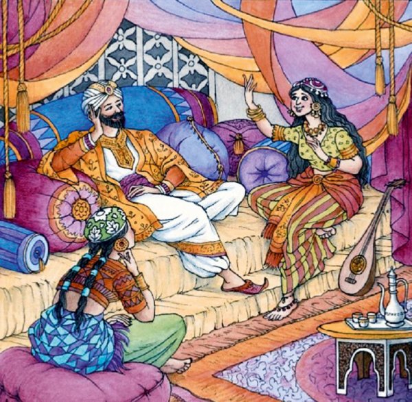 Султан Шахрияр и Шахерезада