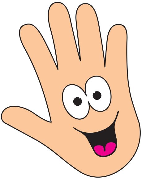 Ладошка мультяшная