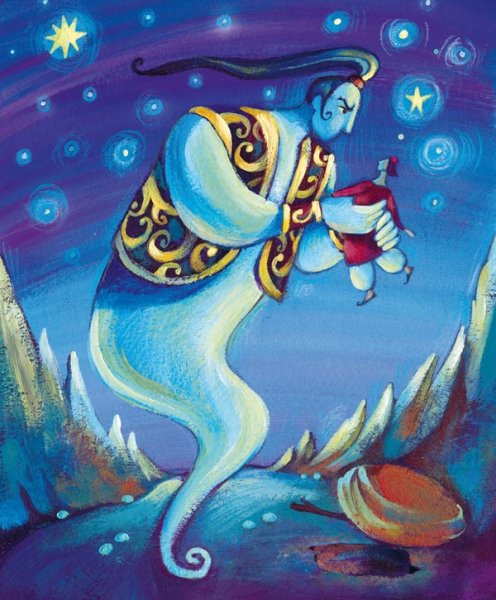 Джинн 1001 ночь