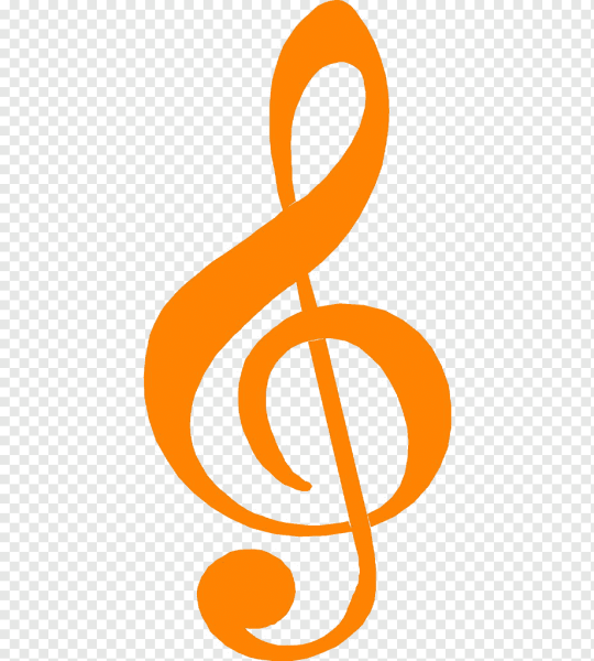 Скрипичный ключ в круге