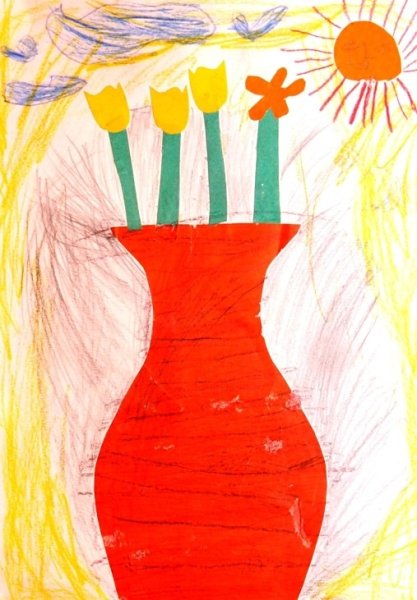 Рисунки пятилетних детей