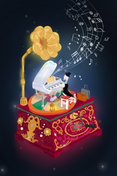 Волшебная музыкальная шкатулка