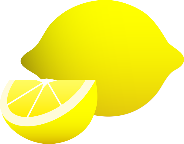 Желтый лимон для детей