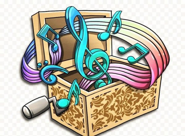 Музыкальная шкатулка рисунок