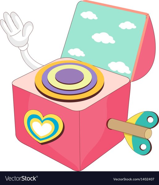 Нарисовать музыкальную шкатулку