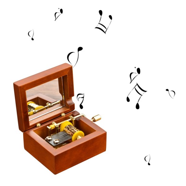 Нарисовать шкатулку с балериной