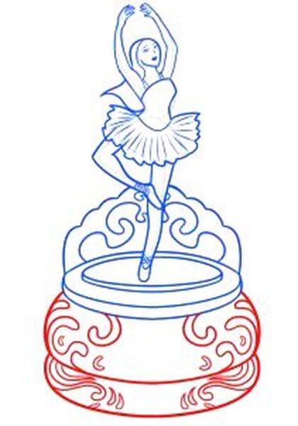 Музыкальная шкатулка мультяшная