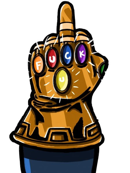 Перчатка бесконечности ТАНОСА вектор