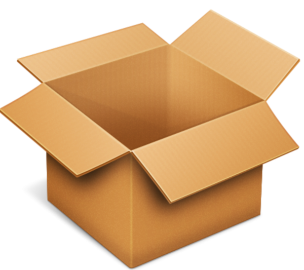 Коробка мультяшная