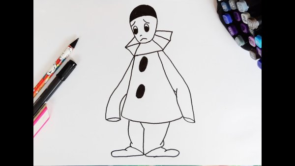 Пьеро персонаж из Буратино