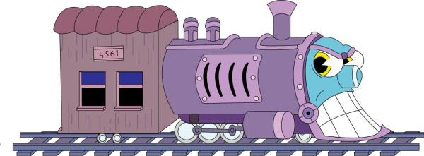 Капхед поезд призрак