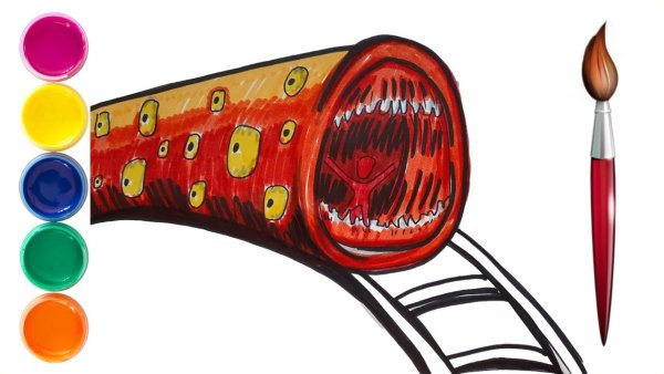 Горка Пожиратель рисунок