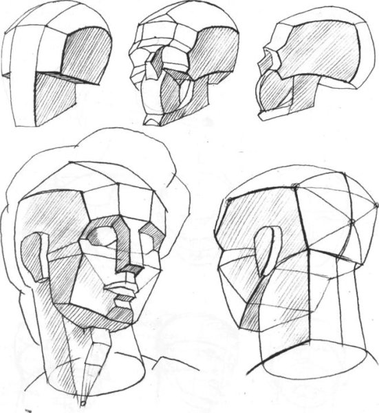 Дюрер обрубовка головы