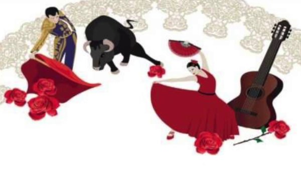 Рисунок к опере Кармен