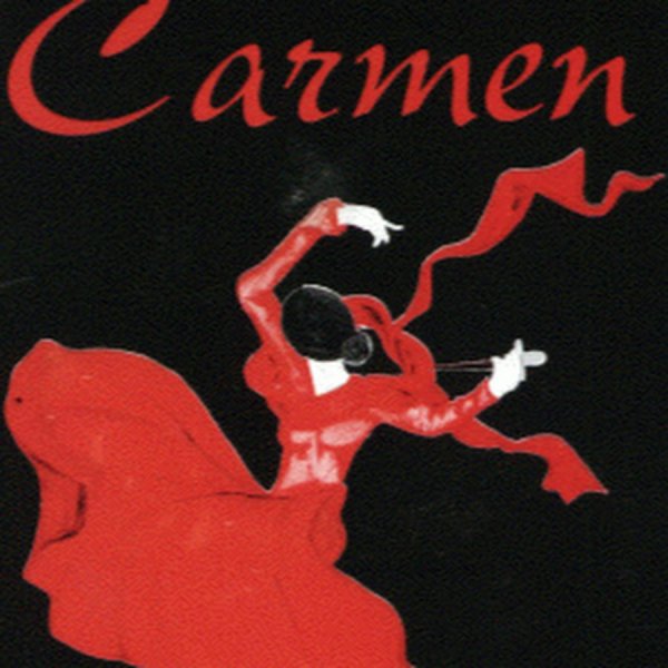 Рисунок афишу к опере «Кармен» ж.Бизе