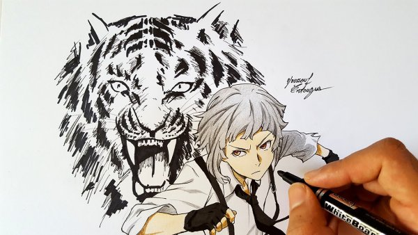 Бродячие псы Ацуши тигр