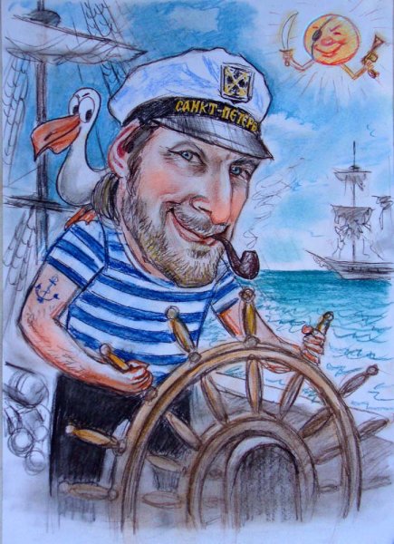 Карикатуры на морскую тематику