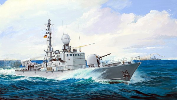 Военный корабль рисунок