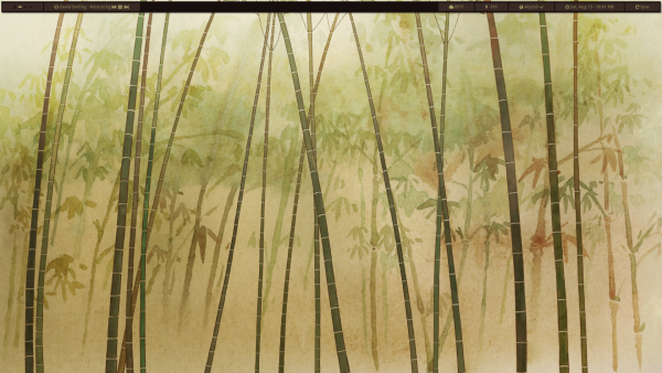 Китайская живопись бамбук