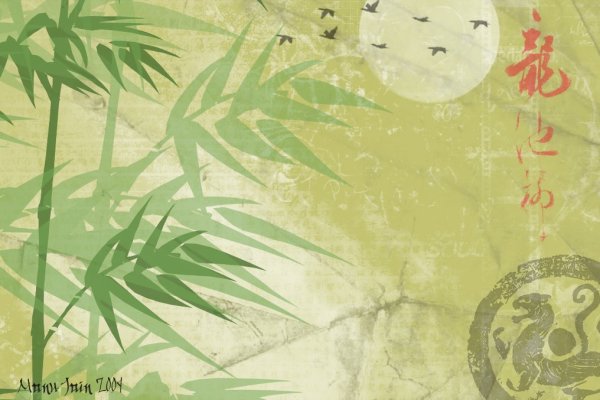 Древняя китайская живопись бамбук