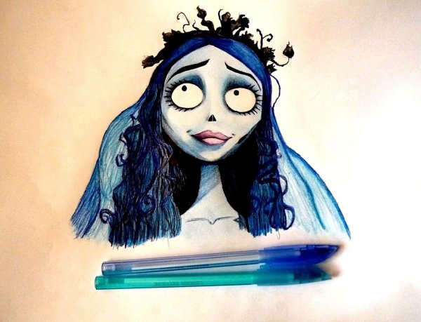 Труп невесты витраж