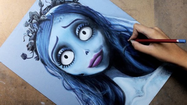 Тим Бертон труп невесты Art