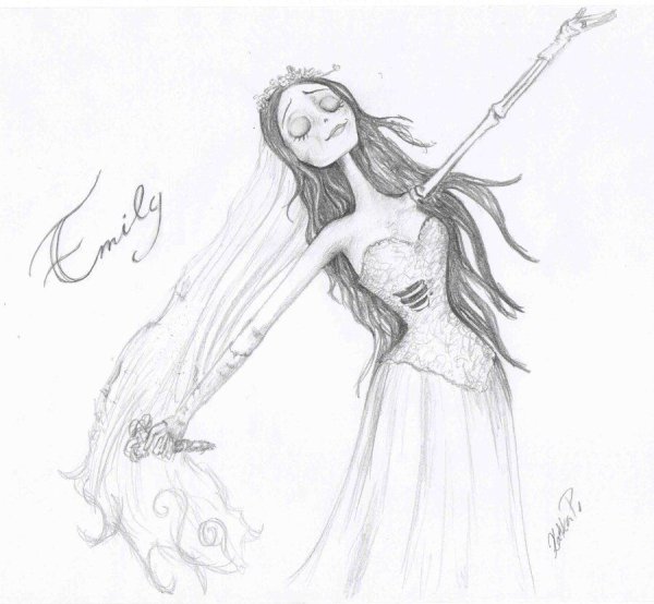 Труп невесты мультфильм арт