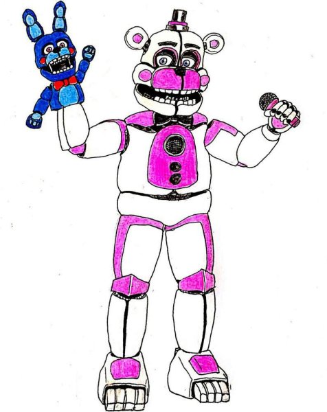 Фантайм Фредди из ФНАФ 9