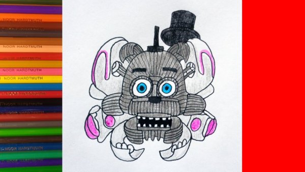 Funtime Freddy нарисовать