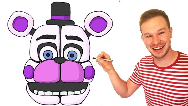 Как нарисовать фантайм Фредди