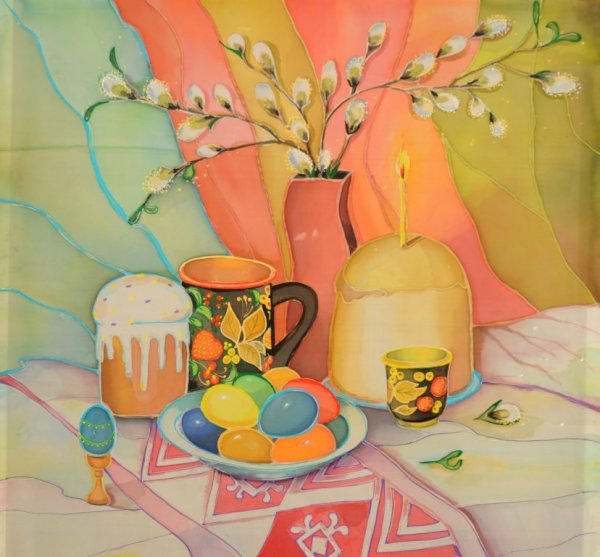 Парыгина н.м. Пасхальный натюрморт.
