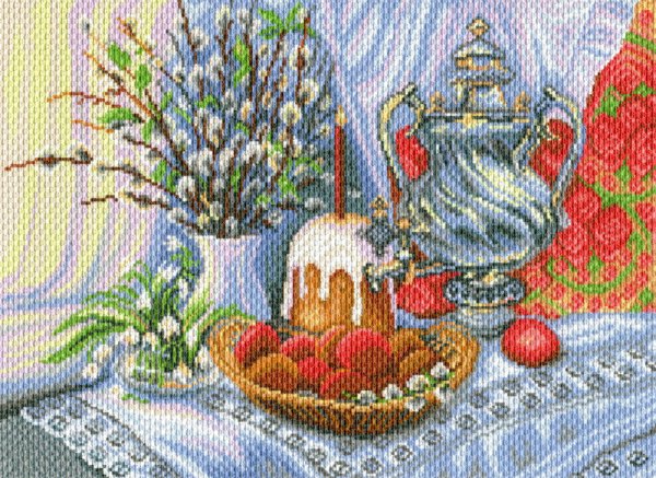Вышивка крестом Матренин Посад натюрморт