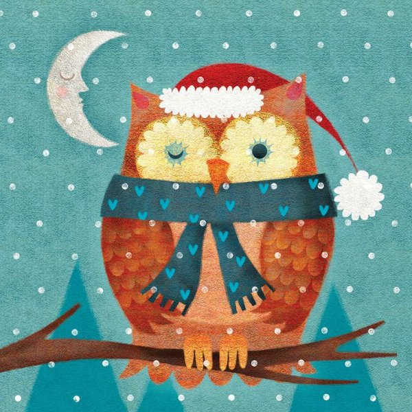 Забавные иллюстрации новый год