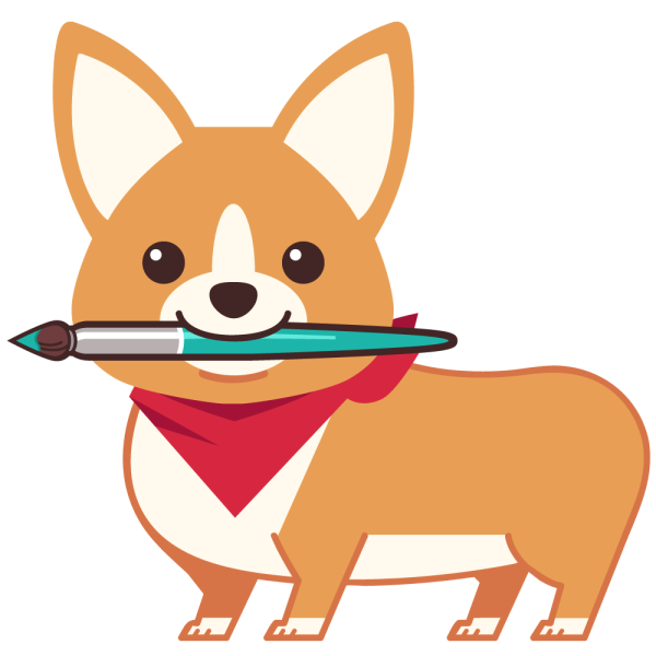 Корги иконка