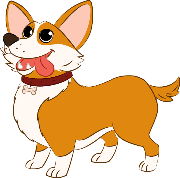 Вельш корги пемброк рисунок