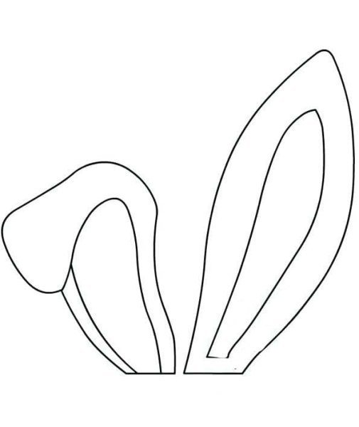 Ухо раскраска