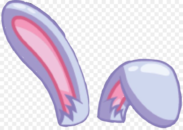 Уши зайца без фона