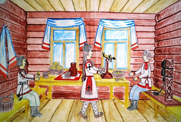 Иллюстрации крестьянского быта