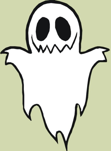 Приведение на Хэллоуин