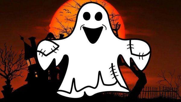 Призрак на Хэллоуин