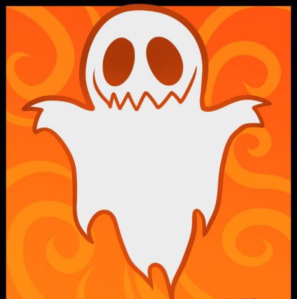 Призрак мультяшный